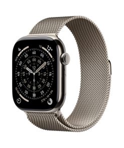 Apple Watch Series 11 GPS + Cellular 46mm Natural Titanium Case with