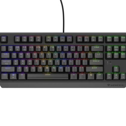 Tastatura Mecanica Gaming Genesis Thor 230 TKL, RGB, USB, Negru