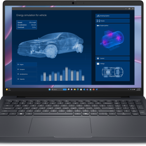 Laptop Workstation DELL Pro Max 16, cu procesor Ryzen AI