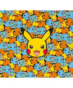 Mousepad Razer Gigantus V2 Medium - Pokémon Kanto Starters Edition,