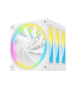 Ventilator Carcasa DEEPCOOL FL12R WH-3 IN 1, 12 cm, 2100
