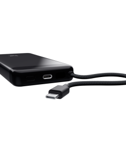 Baterie externa Trust Fiera, capacitate 20.000, 2 porturi USB, negru