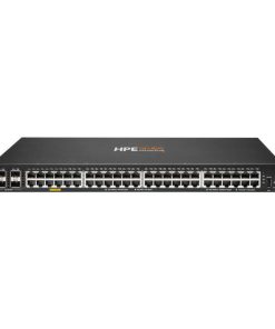 HPE Aruba Networking CX 6100 48G Class4 PoE 4SFP+ 370W
