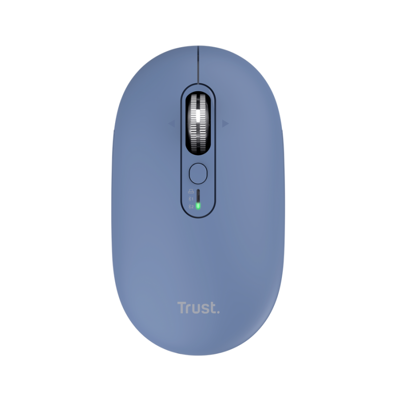 Mouse Wireless Trust Seron Slim Multi, 3200 dpi, Albastru
