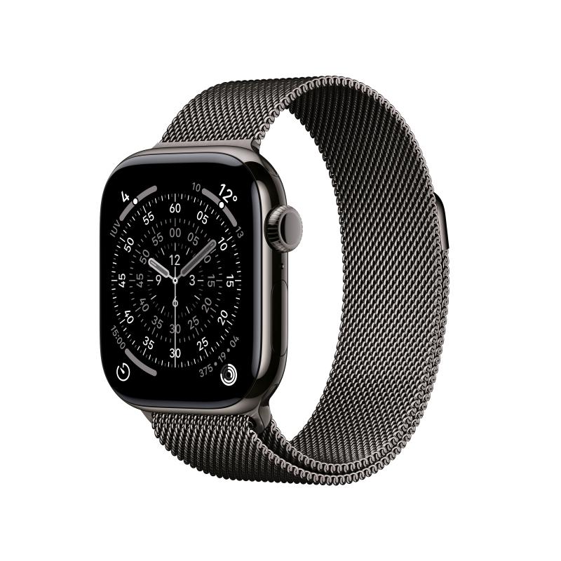 Apple Watch Series 11 GPS + Cellular 42mm Slate Titanium Case with