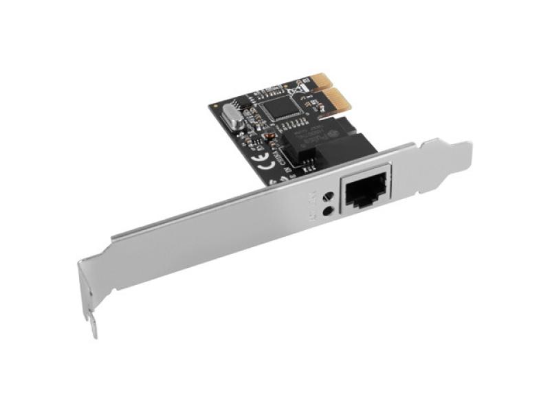 Placă adaptor rețea PCI-Express RJ45 PCI-E x1, 1x