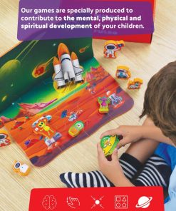 PUZZLE DIN SPUMA EVA, SPATIUL COSMIC, 25 PIESE, PUEDO - imagine 5