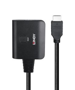 Cablu Lindy 2 porturi HDMI 4K60, latime de banda suportata - imagine 4