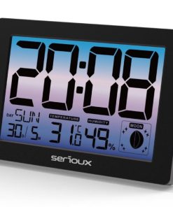 Ceas termometru higometru de camera TH86145,  caracteristici: temperatura interioară, - imagine 3