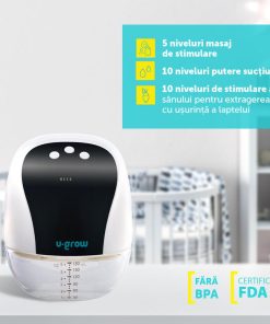 Pompa de san electrica si portabila,10 niveluri de extragere, 5 - imagine 8