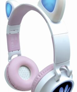 CASTI WIRELESS CU URECHI DE PISICA SI LUMINI, LEXIBOOK