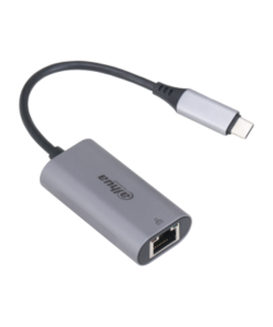 Hub USB DAHUA DH-TC31, USB-C, 1 porturi, RJ-45, Gri - imagine 3