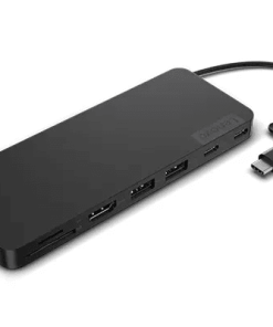 Docking station Lenovo USB-C Slim Travel Dock, USB Type-C, 65W, - imagine 6