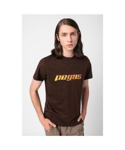TRICOU  LOGO ORANGE BARBATI   COFFEE-L