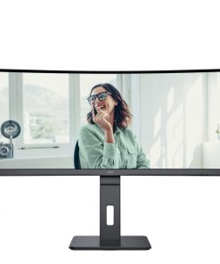 Monitor Gaming AOC CU34P3CV, 34", 3440 x 1440 pixeli, Black, - imagine 2