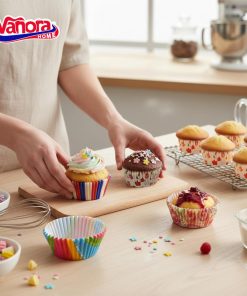 SET 50 FORME BRIOSE DIN HARTIE 7X3 CM - imagine 5