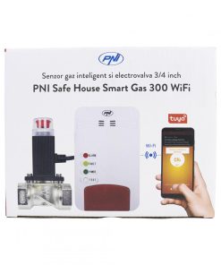 Kit senzor gaz inteligent si electrovalva PNI Safe House Smart - imagine 10