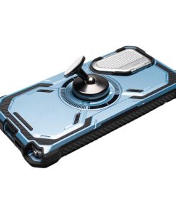 Suport auto magnetic Spacer pentru smartPhone, Metalic,fixare prin adeziv, Magnetic, - imagine 3
