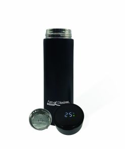 TERMOS INOX 450 ML, CU INDICATOR LED PENTRU TEMPERATURA, NEGRU, - imagine 4