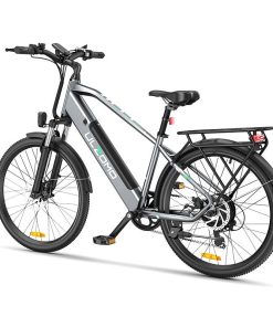 Bicicleta electrica Ulzomo Metro 26 E-bike, 250W, 36V 17Ah, autonomie - imagine 4