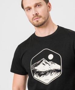 TRICOU CASUAL MOLDOVEANU BARBATI BLACK-M - imagine 5
