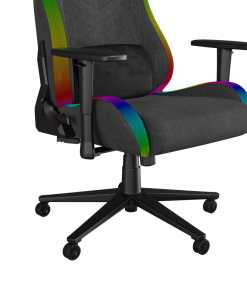 Scaun gaming Genesis TRIT 660, material textil, iluminare RGB, suporta - imagine 5