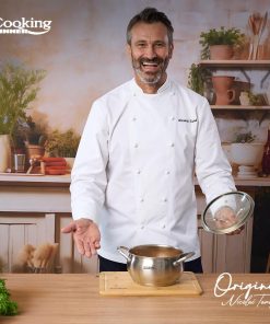 SEMIOALA INOX+CAPAC 20x11 CM, 3.3L, NICOLAI TAND, ORIGINI, COOKING BY - imagine 4