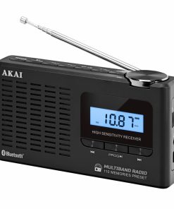 Radio cu ceas Akai APR-600 cu baterii 3x AAA, bluetooth - imagine 6