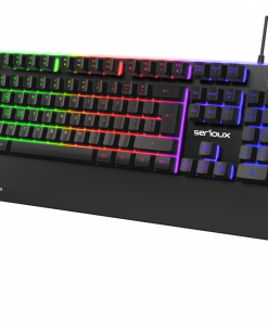Tastatura gaming cu fir iluminata Serioux Nexor, interfata USB, numar - imagine 3
