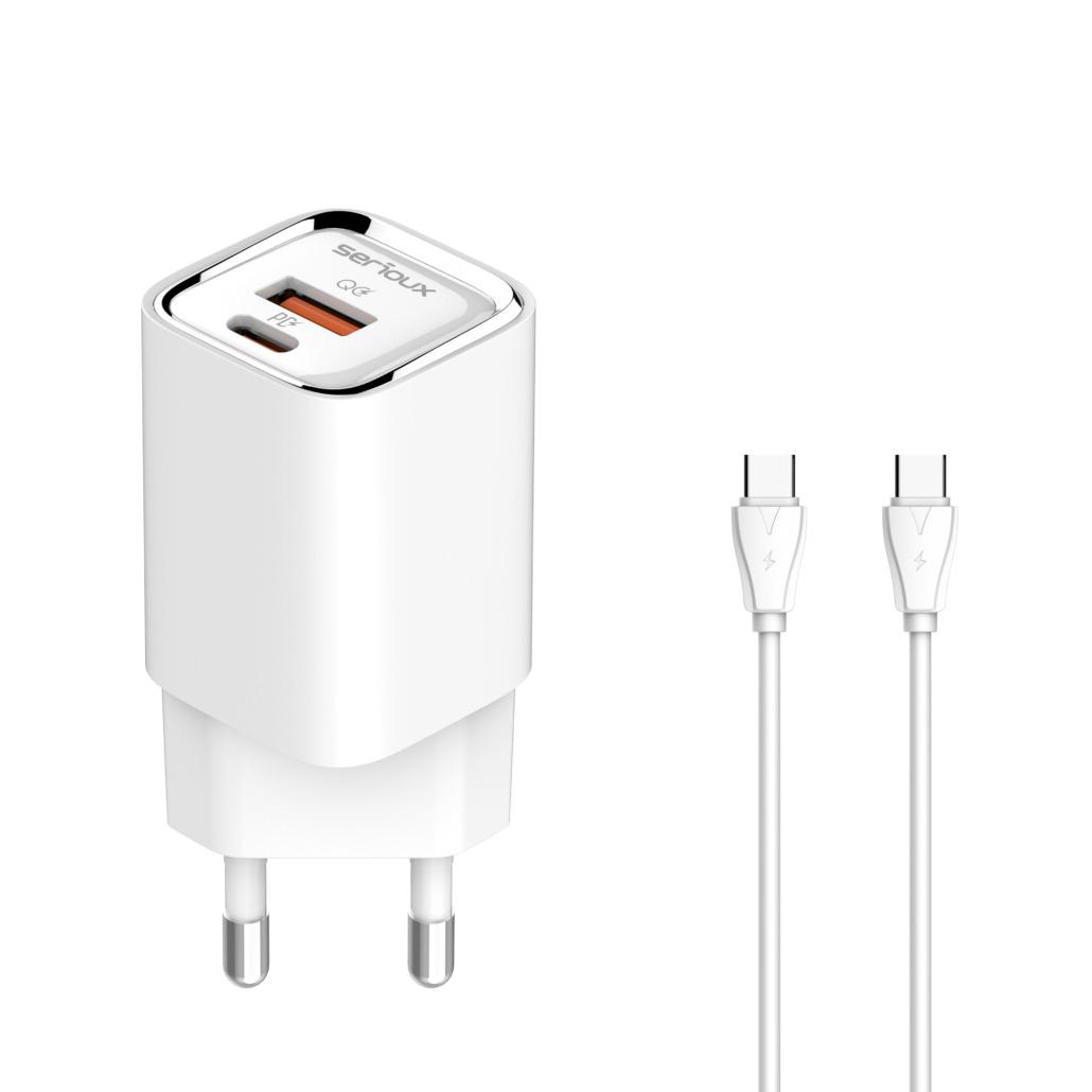 Incarcator retea Serioux 30W Quick Charge, Intrare AC100-240V~ 50/60Hz 0.7A - imagine 3