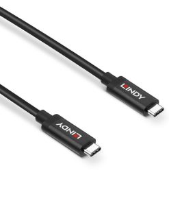 Cablu Lindy LY-43348, Active USB 3.2 Gen 2 C/C, 3m, - imagine 2
