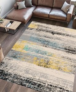 Covor printat, MILI 160x230 cm, lavabil cu spate antialunecare, inaltime - imagine 4