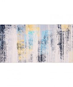 Covor printat, MILI 70x140 cm, lavabil cu spate antialunecare, inaltime
