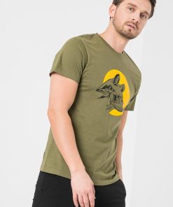 TRICOU CASUAL CIUCAS BARBATI KAKI-M - imagine 2