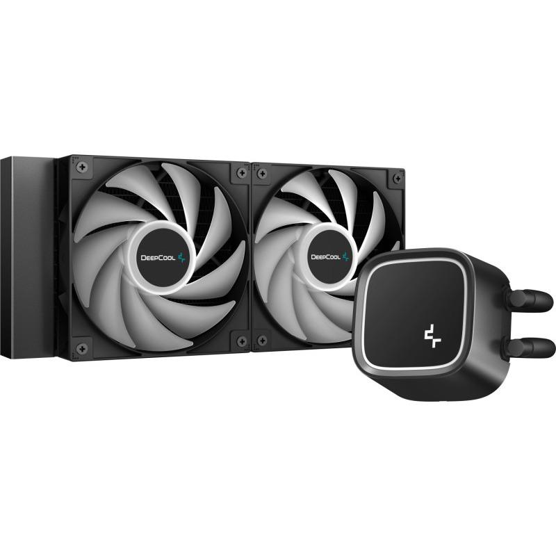 Cooler Procesor DEEPCOOL LE500 Marrs, Lichid, 12 cm, 2 ventilatoare, - imagine 3
