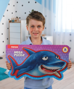 PUZZLE DIN SPUMA EVA, MEGA, 15 PIESE, PUEDO - imagine 4