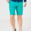 PANTALONI SCURT CASUAL BARBATI GREEN M