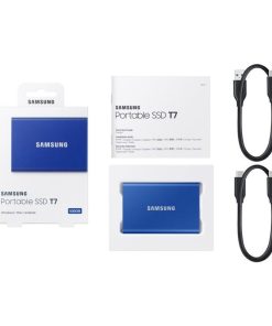 SSD Extern Samsung  1TB  USB 3.1  Blue - imagine 2