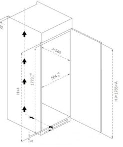 FRIGIDER INCORPORABIL HEINNER HF-BIM304NFINVE++ - imagine 7