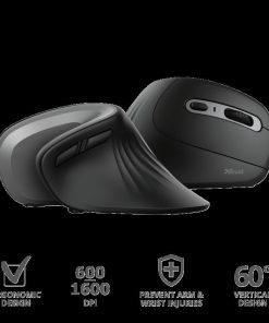 Mouse Wireless Trust Verro, 1600 dpi, Multicolor