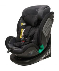 Scaun auto rotativ 360 gr,isofix,Negru, U-Grow - imagine 2