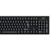 Kit wireless tastatura si mouse Genius KM-8101, taste numerice, negru
