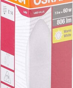 Bec LED Osram Value Classic B, E14, 7W (60W), 806 - imagine 2