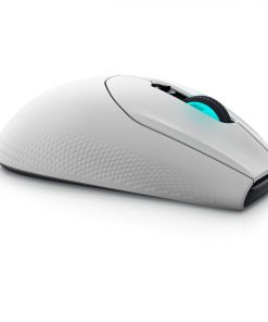 Mouse Gaming Wireless DELL AW620M, 26000 dpi, Lunar Light - imagine 3