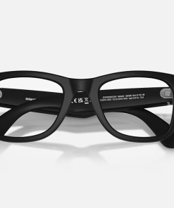 Ray-Ban Meta Wayfarer Gen 2 AI Glasses Matte Black/Clear (Large) - imagine 4