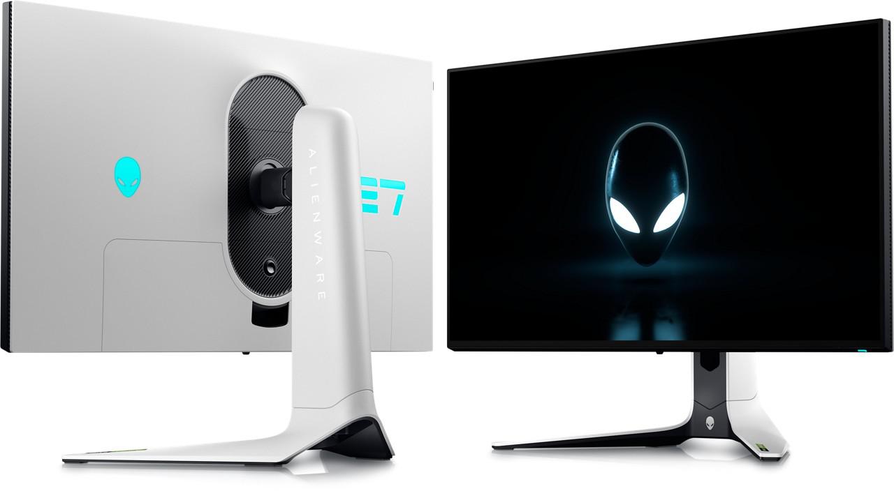 Monitor Commercial Alienware AW2723DF, 27", 2560 x 1440 pixeli, Silver, - imagine 3