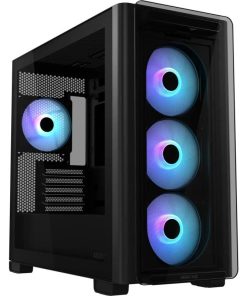Carcasa ASUS A23 PLUS TG ARGB BLACK, RGB, Mid Tower,