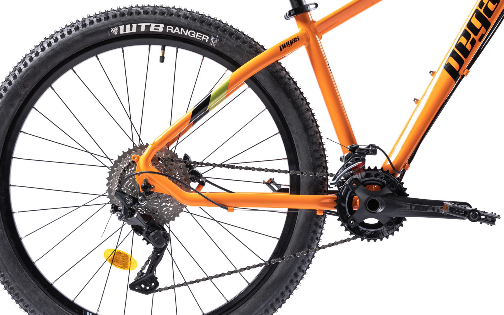 Bicicleta MTB Pegas DRUMET PRO S 27.5'' PORTOCALIU PERSIMMON - imagine 9