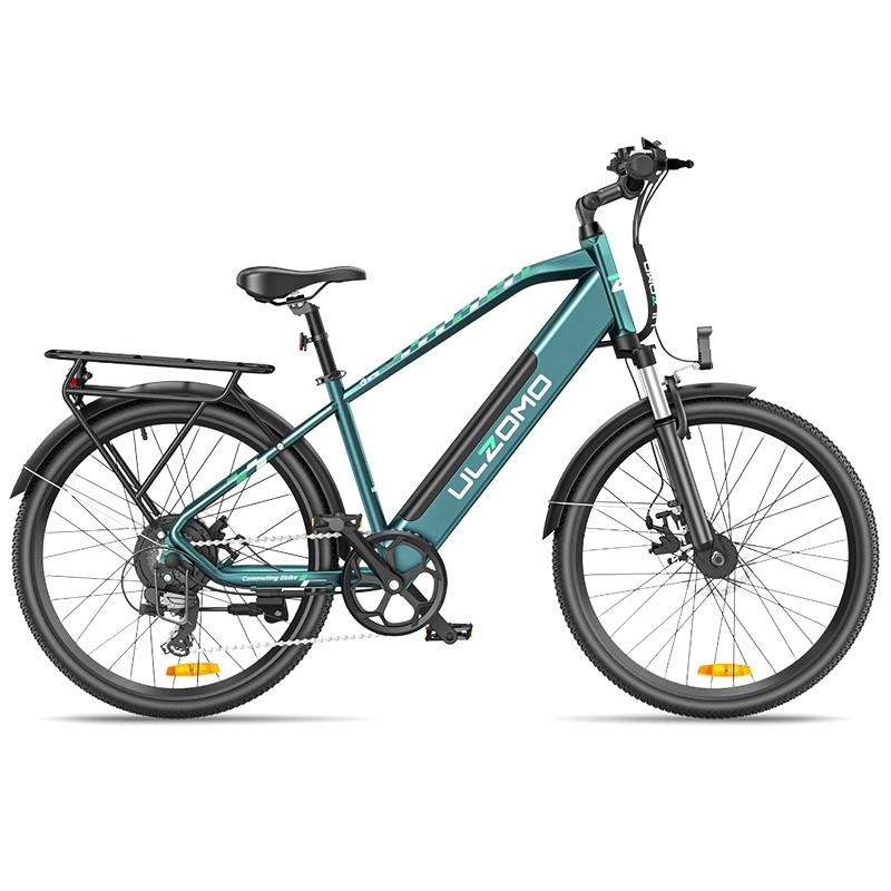 Bicicleta electrica Ulzomo Metro 26 E-bike, 250W, 36V 17Ah, autonomie