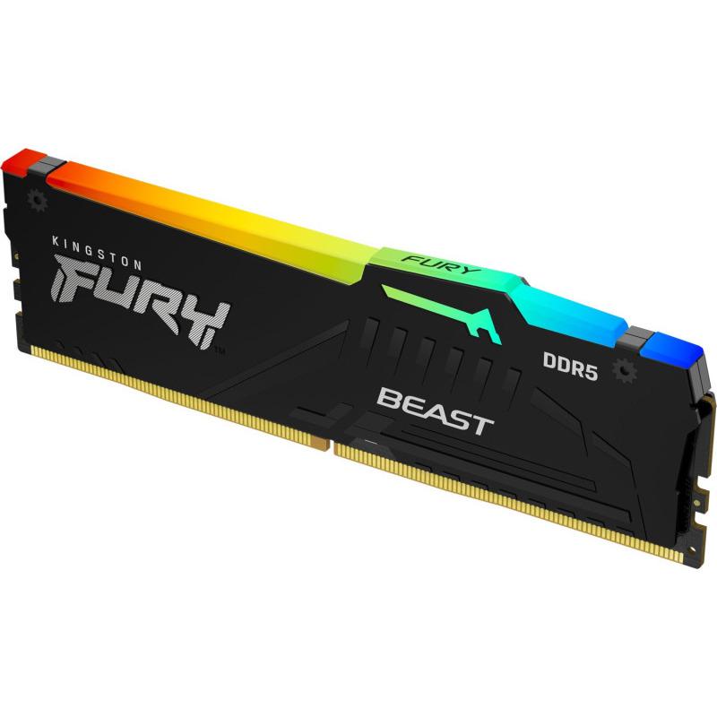 Memorie RAM Kingston FURY Beast, 32GB DDR5, 6000MHz, CL36 - imagine 4
